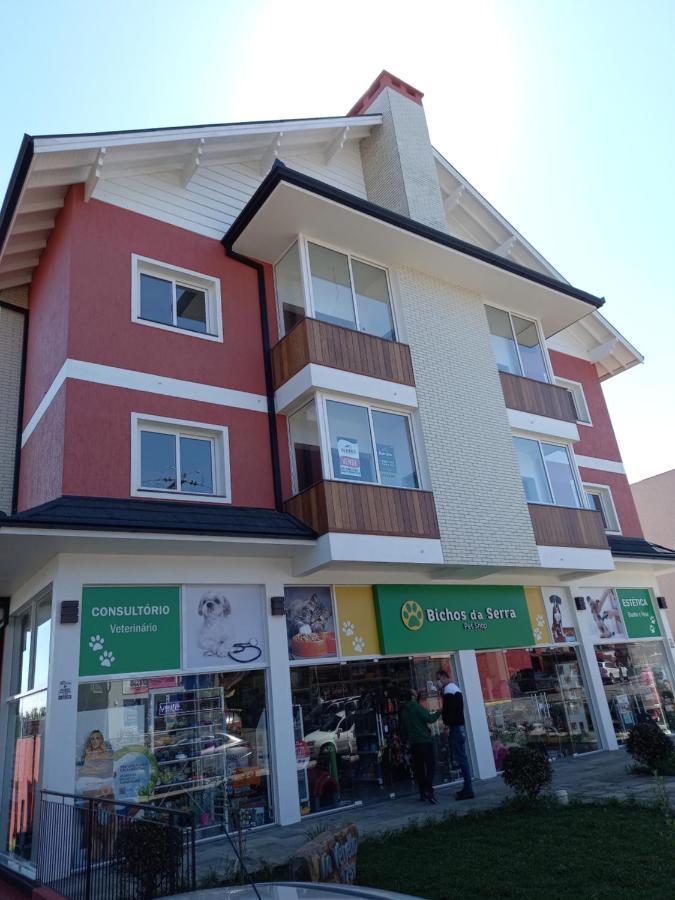 Gramado - Apartamento Aconchegante Com Lareira E Churrasqueira Экстерьер фото